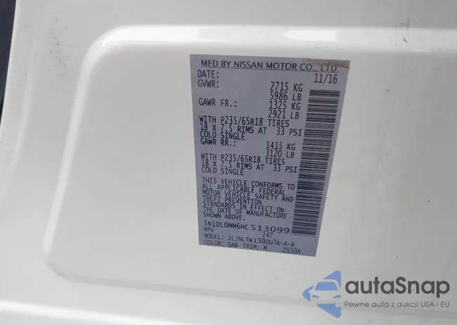 5N1DL0MM6HC513099: 42893897