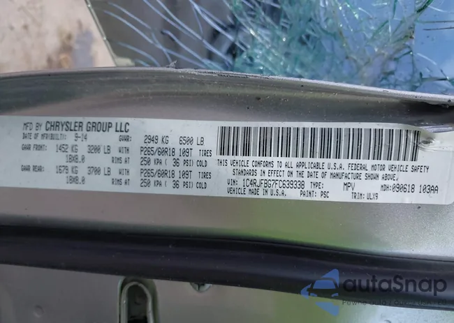 1C4RJFBG7FC639338: 42894009