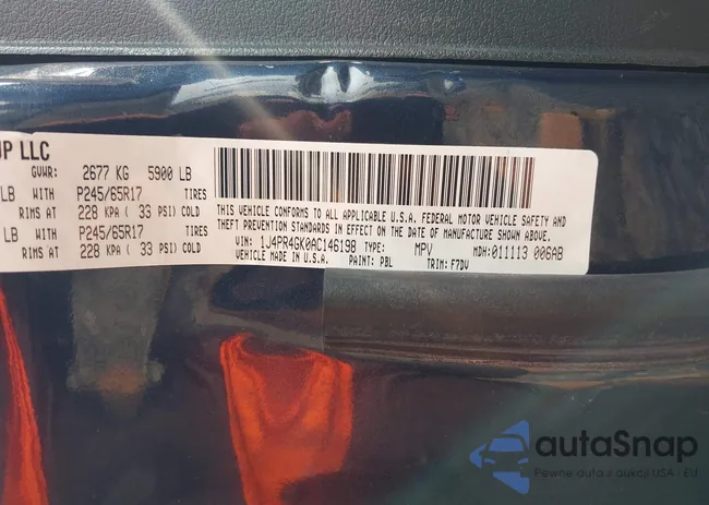 1J4PR4GK0AC146198: 42894137