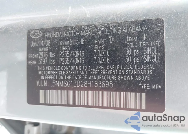 5NMSG13D28H183695: 42893553