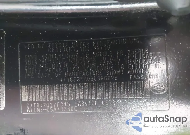 4T1BF3EK0BU686826: 42893608