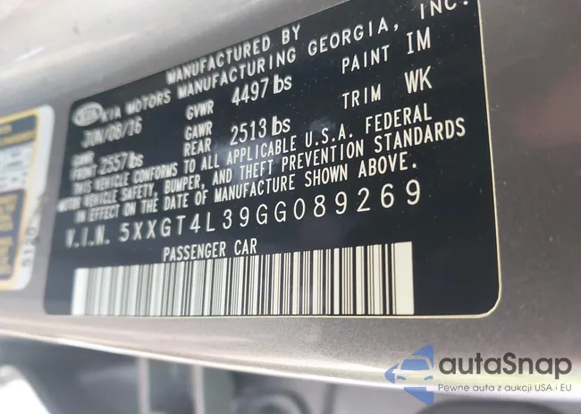 5XXGT4L39GG089269: 42893702