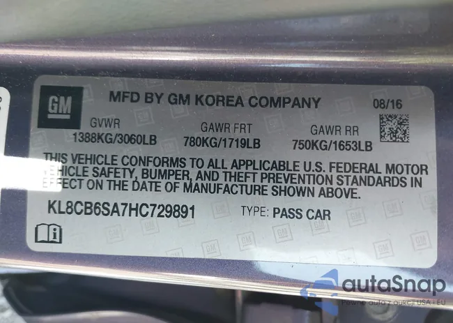 KL8CB6SA7HC729891: 42895026