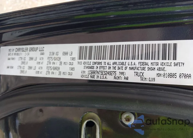 1C6RR7NT5ES249275: 42894641