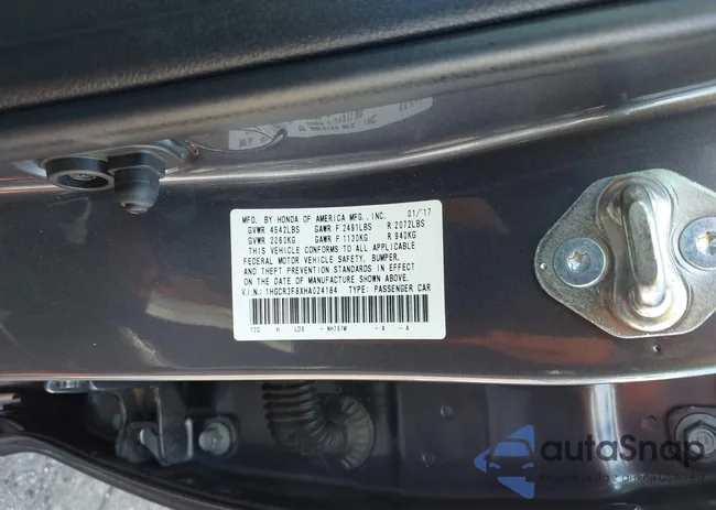 1HGCR3F8XHA024184: 42895730