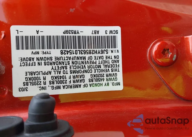 5J6YH28563L015428: 42895943