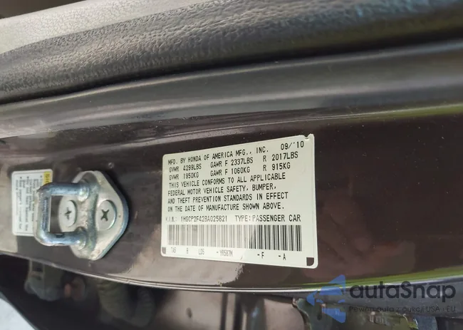 1HGCP2F42BA025821: 42896295