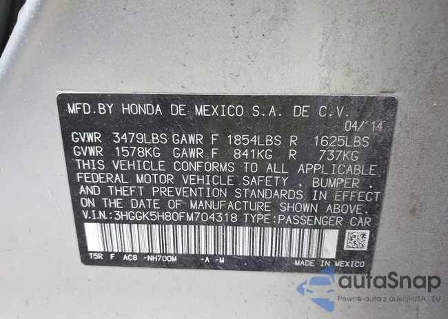 3HGGK5H80FM704318: 42895376