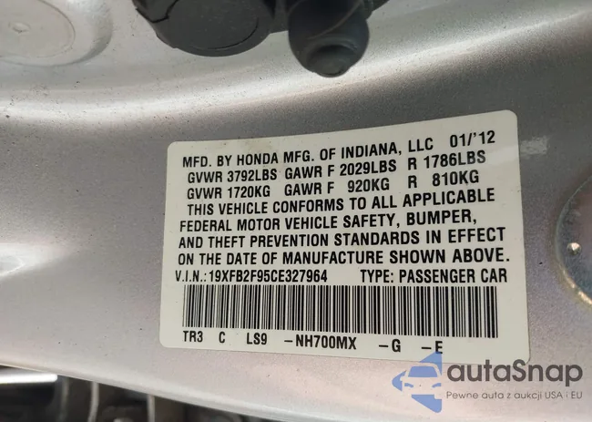 19XFB2F95CE327964: 42895662