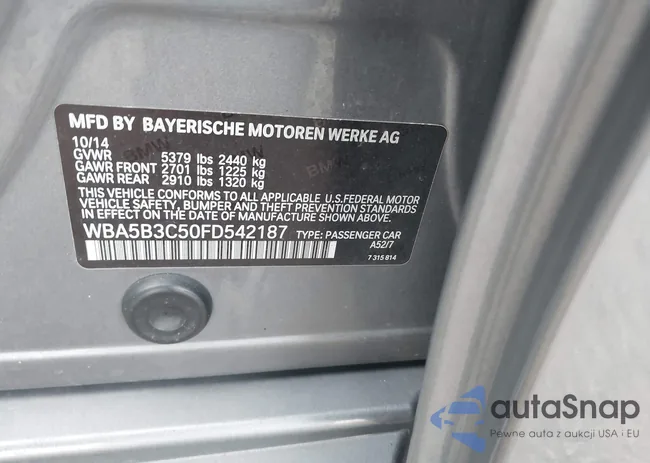 WBA5B3C50FD542187: 42896997