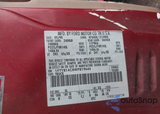 1FTYR14C8WPB19644: 42896331