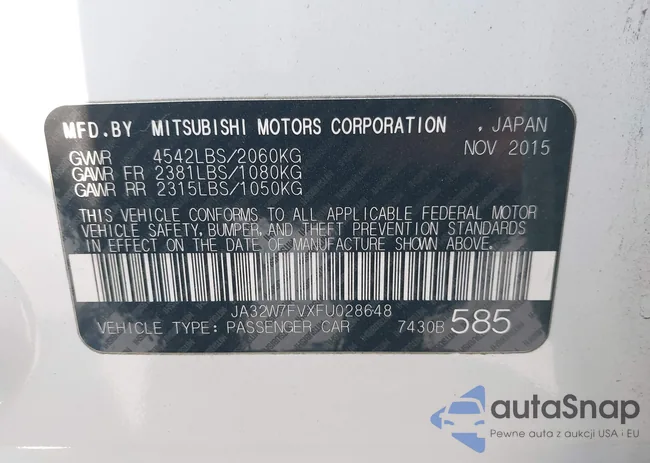 JA32W7FVXFU028648: 42896524