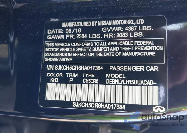 SJKCH5CR6HA017384: 42896660