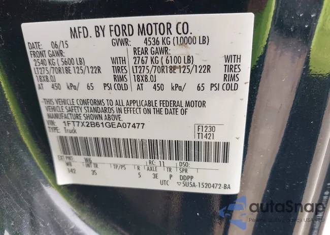 1FT7X2B61GEA07477: 42897901