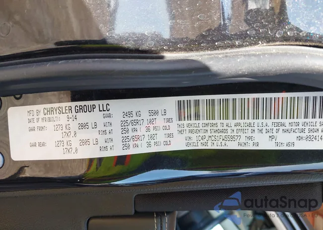 1C4PJMCS1FW559577: 42898032