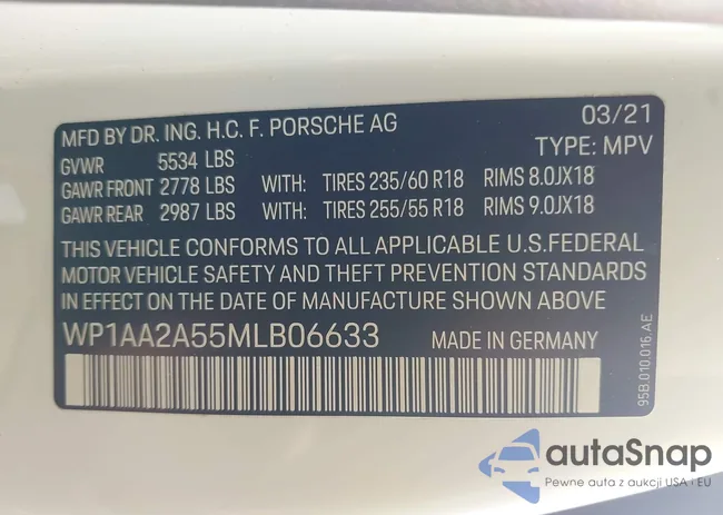 WP1AA2A55MLB06633: 42897637