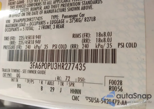 3FA6P0PU3HR277435: 42899026