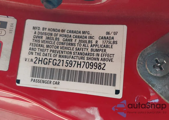 2HGFG21597H709982: 42898383