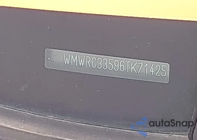 WMWRC33596TK71425: 42898467