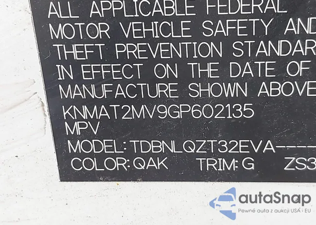 KNMAT2MV9GP602135: 42900912