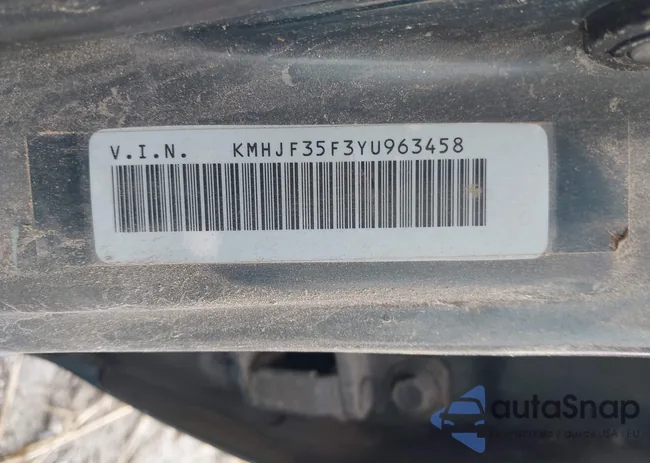 KMHJF35F3YU963458: 42900921