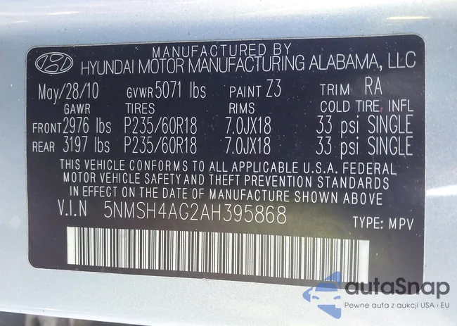 5NMSH4AG2AH395868: 42900440