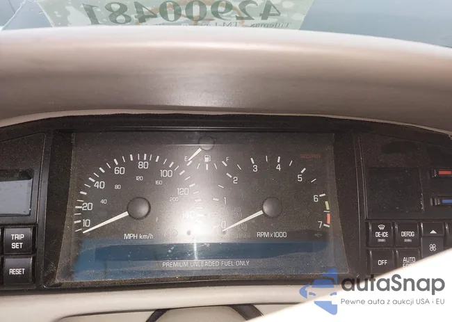 1G6KY5290SU817445: 42900481