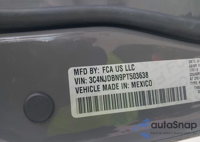 3C4NJDBN9PT503638: 42902207