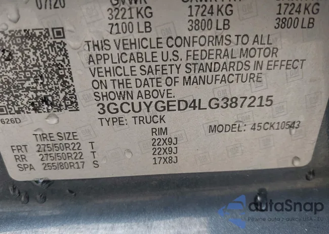 3GCUYGED4LG387215: 42902268