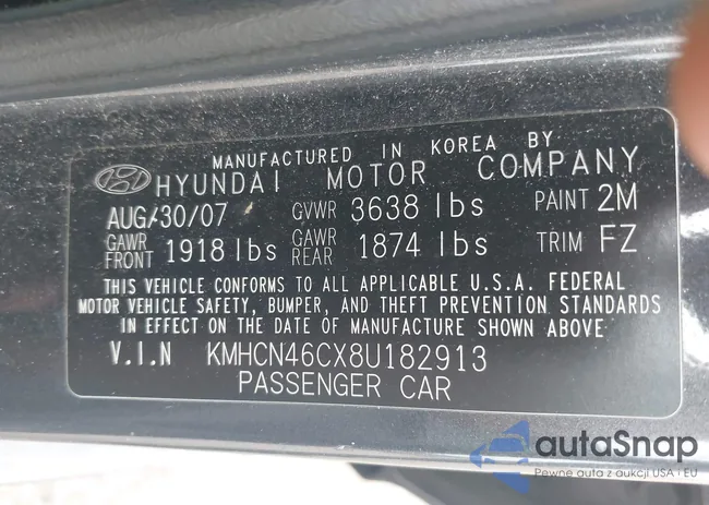 KMHCN46CX8U182913: 42901463