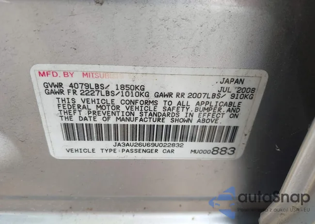 JA3AU26U69U022832: 42901619