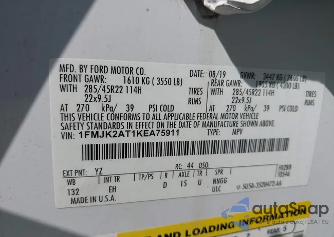 1FMJK2AT1KEA75911: 42902870