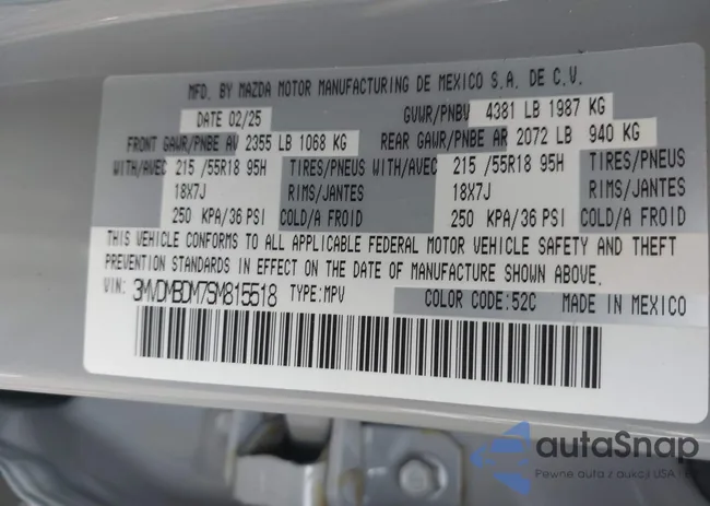 3MVDMBDM7SM815518: 42902887