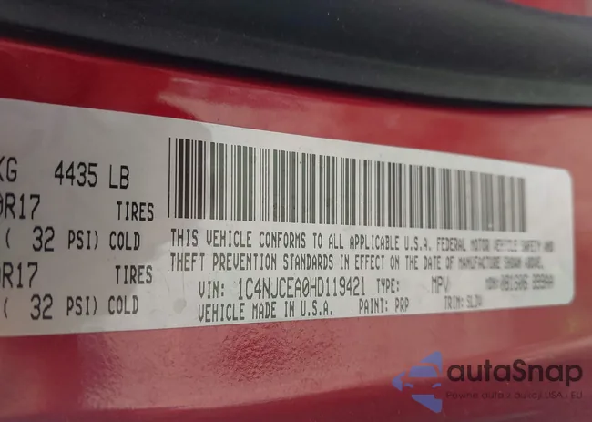 1C4NJCEA0HD119421: 42902473