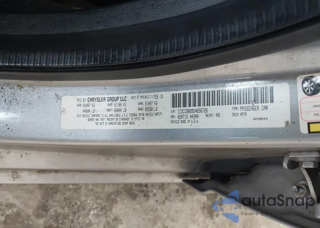 1C3CCBBB9DN656726: 42903784