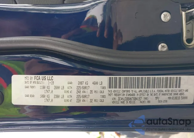 3C4NJDBB0KT684157: 42904015