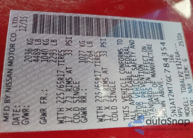 5N1AT2MT7GC784354: 42903289