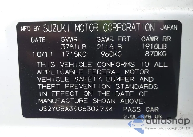 JS2YC5A39C6302734: 42903387