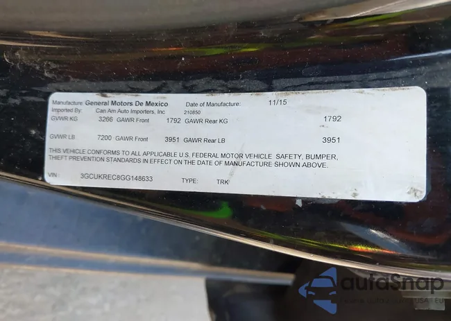 3GCUKREC8GG148633: 42904875