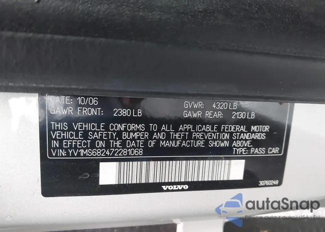 YV1MS682472281068: 42904893