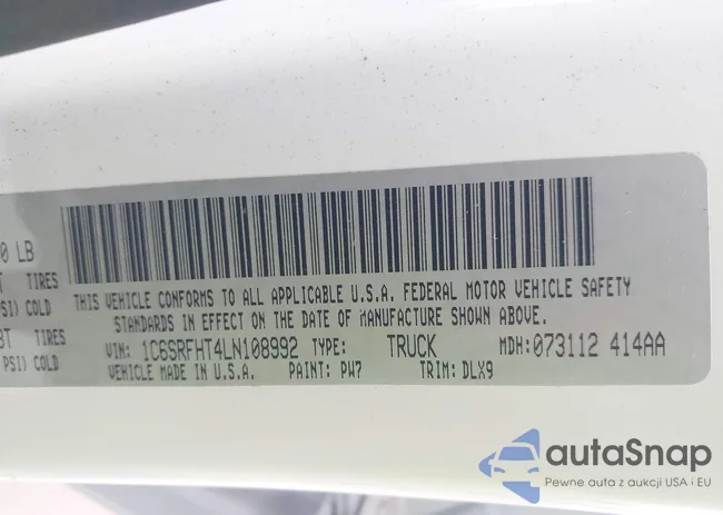 1C6SRFHT4LN108992: 42905081