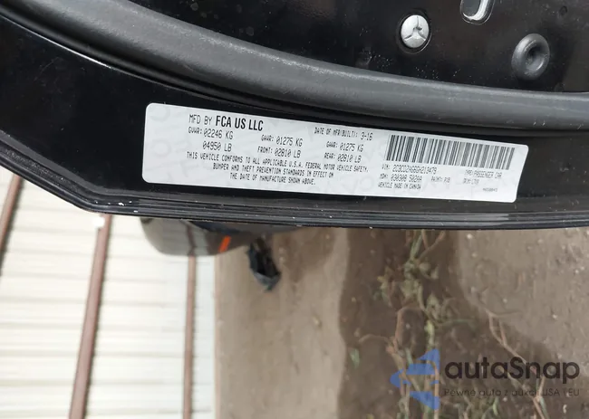 2C3CDZAG6GH213479: 42906232