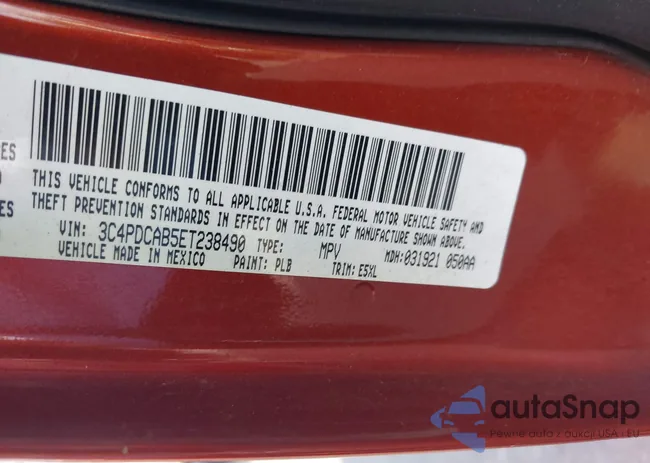 3C4PDCAB5ET238490: 42906283