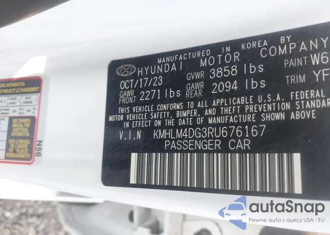 KMHLM4DG3RU676167: 42905671