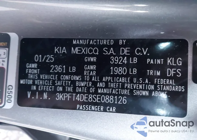 3KPFT4DE8SE088126: 43904931