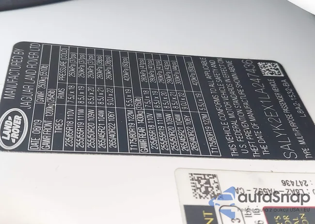 SALYK2EX1LA247436: 43904949