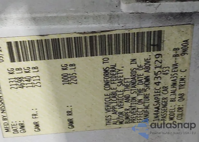 1N4AA5AP1EC435129: 43905272