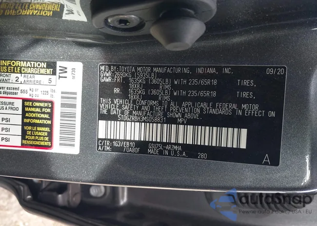 5TDGZRBH3MS058831: 43905293