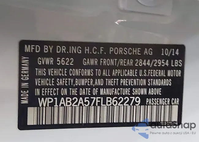 WP1AB2A57FLB62279: 43905379