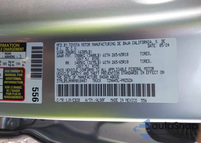 3TMLB5JN9RM018487: 43904497